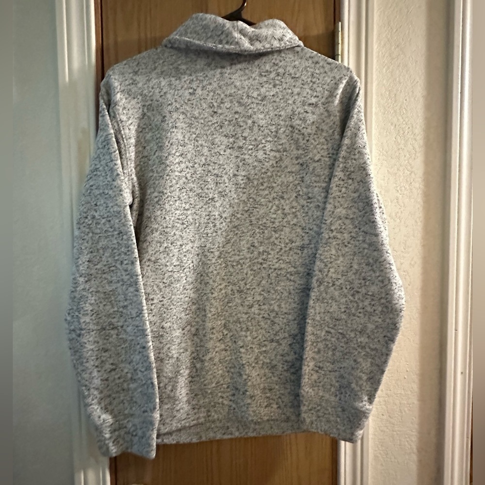 Euc Heather grey dress sweater sz 18/20 xl - Picture 3 of 7